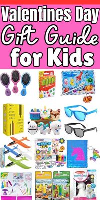 Valentines Day Gift Guide - Cheap Kids Present Ideas: Looking for simple, budget valentines day gifts? With this gift guide find all the things your kids will love. From toys, to board games, find the items your kids will especially enjoy. Check out this post for ideas and inspiration for this upcoming valentines day.