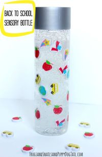 back to school sensory bottle