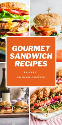 I have here the 15 best gourmet sandwich recipes you can easily make that are perfect for either breakfast, lunch, snacks, or dinner. #gourmet #sandwichrecipes #healthyrecipes