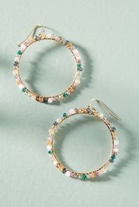 Shop the Sophie Hoop Earrings and more at Anthropologie today.