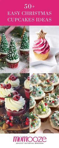 50+ Easy Christmas Cupcakes Ideas