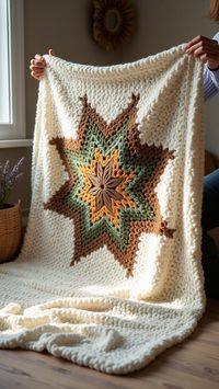 Ready to crochet something magical? 🌟 Discover 20 breathtaking crochet star blanket patterns that will light up your next project! From cozy designs to intricate crochet stars, these patterns are perfect for beginners and pros alike. 🪡 Save these confection au crochet ideas now for a blanket that's as dreamy as the night sky! #CrochetBlanket #StarPatterns #DIYCrochet