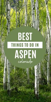 In this Aspen Colorado travel guide, we cover the best of Aspen: the top things to do in Aspen, best restaurants for views, galleries, downtown attractions, and hiking spots. #Travel | #Aspen | #Colorado | #Restaurant | #Galleries | #Downtown | #Attractions | #Hiking