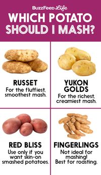 For mashed potato guidance: | 17 Incredibly Helpful Charts For Cooking Thanksgiving Dinner