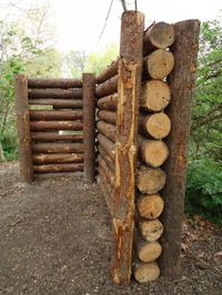 Cordwood fences | Home Design, Garden & Architecture Blog Magazine