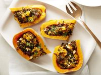 Vegan Wild-Rice-Stuffed Butternut Squash Recipe | Food Network Kitchen | Food Network