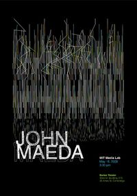 Elise Co + Nikita Pashenkov / Poster for John Maeda by AmberFJ, via Flickr