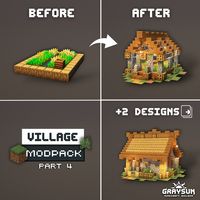 Plains Village ModPack for Minecraft