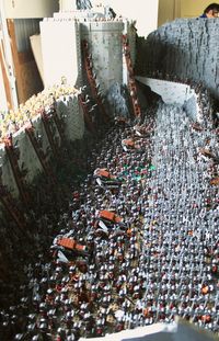 Battle of Helm's Deep Lego style #1 - Builder GOEL KIM has constructed the battle of Helm's Deep in his garage, and it’s massive. It already has 1,700 minifigs and it’s only 90% done. That’s a whole lot of orcs and elves...