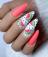 Sizzle This Summer with 38 Watermelon Nail Designs – Get Inspired Now!