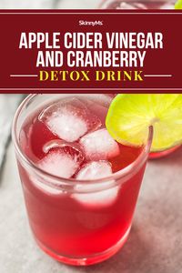 Need to press reset on your health and fitness goals? Cleanse, refresh, and revitalize with this apple cider vinegar and cranberry detox drink.