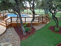 Image detail for -... Basics of Landscaping For Above Ground Pools | Patio Deck Designs Idea