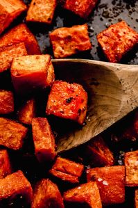 The BEST Roasted Sweet Potatoes