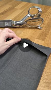 Bespoke Educator on Instagram: "✨ An interesting and slightly unusual tutorial will be released on my YouTube channel pretty soon. 
Stay tuned!

Have you ever made buttoned trouser cuffs?"