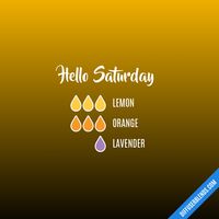 Hello Saturday — Essential Oil Diffuser Blend