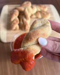 Keto Cheesy Breadsticks - BakeToBeFit - Easy Low-Carb Baking Recipes