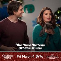 Spend a purrrfect night in as Christmas Fridays continues with “The Nine Kittens of Christmas” on March 4 at 8/7c. 🐱 Only on Hallmark Channel, where love happens.