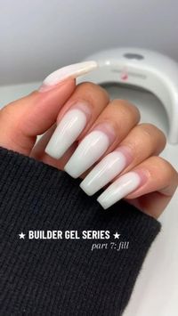 Denas Nails shows how to fill your JimmyGel builder gel in a bottle! Gel Nail Service | Soak Off gel | Nail Overlay | Gel Nails | Natural Nails | Long Nails | Milky White Nails | No HEMA | HEMA Free Gel Nails