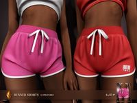 4w25 - Runner Shorts - The Sims 4 Download - SimsFinds.com