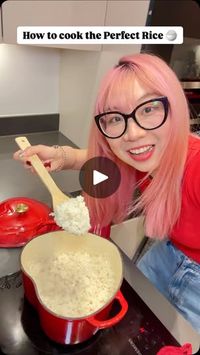 1.5M views · 55K reactions | How to cook the Perfect Rice 🍚 👩‍🏫

-
-
-
-
-
#rice #cooking #asian #learn #culture #tutorial #viral #mindblown #howto #perfectrice #cookrice | Yinrun