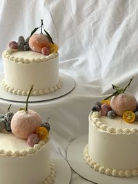 Cake, sugared fruit cake