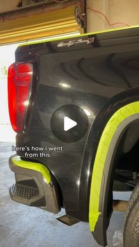 carly ♡ on Instagram: "this was shocking for GM black! usually it’s incredibly soft, i can get it done with a 1 step but this one actually required a full 2 step correction! 

what do you guys think?!

products used: 
@oberkcarcare Supreme Cut 
@oberkcarcare Medium Sole Polish
@rupesusa 15mm Corded DA Polisher
@rupesusa Yellow Foam Pad/Yellow Wool Pad
-
-
-
-
-
tags: #paintcorrection #explore #bmw #gmc #ceramiccoating #ceramic #paint #detailer #detail #cargirl #girldetailer #truck #paintprotection #carsofinstagram #shiny"