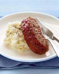 If you usually bake meatloaf in a loaf pan, you'll be surprised to see what a nice crust it gets when it's shaped free-form and cooked on a baking sheet.