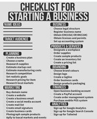 Business checklist: Your roadmap to success. From planning to execution, these essential steps will guide you towards achieving your entrepreneurial dreams. #BusinessChecklist #EntrepreneurLife #RoadToSuccess