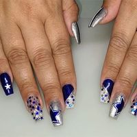 How to Do Dallas Cowboys Nails for True Fans | ND Nails Supply