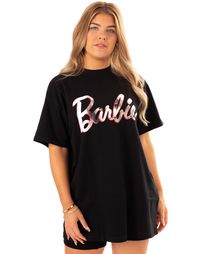 PRICES MAY VARY. 100% Cotton Pull On closure Machine Wash OVERSIZED BARBIE T-SHIRT FOR WOMEN - Show your love for Barbie in this boyfriend fit top. It will be your go-to outfit for shopping trips, meeting with friends and lounging. AVAILABLE IN A VARIETY OF SIZES - It is available in sizes small, medium, large, x-large, xx-large and xxx-large. The tee comes in an oversized short-sleeve style ensuring comfort all year round. COTTON TOP IDEAL FOR MOTHERS DAY, BIRTHDAYS OR CHRISTMAS GIFTS - The bre