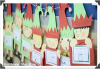 First Grade Blue Skies- Elf Craft