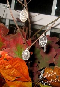 Make and All Saints' day "tree" with Saint medals. What a cute idea!