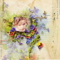 Colorful garden - collection with quick pages & FWP