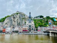 Dinant in Belgium #dinant #belgiumtravel