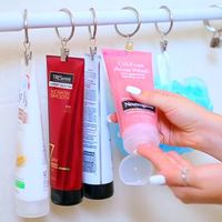 These shower hacks will make your life so much better! Follow these tips to easily clean your shower, store more items in your shower and learn how to better take care of your hair. These shower tips are amazing and will be life-changing. #bathroom #showerhacks #shower #lifechanging