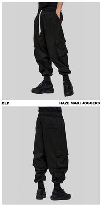 LOWTECH COLLECTION Maxi Cargo Pants in technical fabric Elastic waistband 52%PA, 48%PL Made in Italy