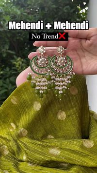 okA contrast colour combination you should try!! #shaadidukkan#weddingplaaning#earrings #jewelry #jewellery #fashion #necklace #handmade #accessories #handmadejewelry #earringsoftheday #silver #gold #style #rings #bracelet #bracelets #love #ring #jewelrydesigner #smallbusiness #bangles #indianjewellery #jewelryaddict #jewels #onlineshopping #necklaces #earringsofinstagram #jewelrydesign #fashionjewelry #jhumkas #handmadeearrings