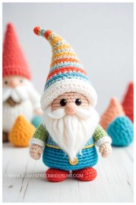 Amigurumi Gnome Crochet Free Pattern