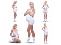 The Sims Resource - Hello 3d Trimester Poses