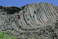 Twisted Columns of Basalt in Hells Gate State Park Lewiston, Idaho ...