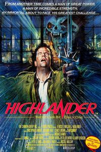 Highlander movie poster Fantastic Movie posters #SciFi movie posters #Horror movie posters #Action movie posters #Drama movie posters #Fantasy movie posters #Animation movie Posters