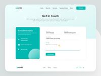 Contact Form UI by Nasir Nurency on Dribbble