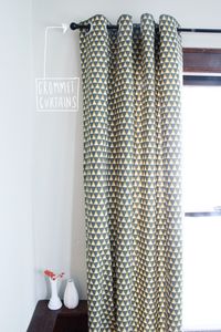 Tutorial : DIY Grommet Curtains — Deuce Cities Henhouse