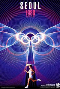 Olympic Games Poster - 1988