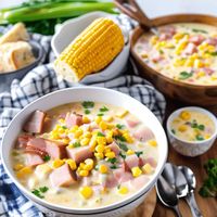 Ham And Corn Chowder