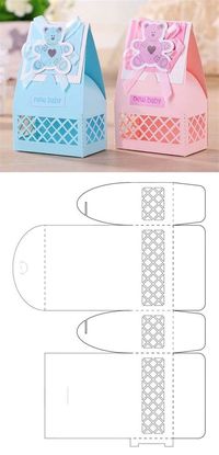 Caja Decorada En 2020 | Hacer Cajas De Regalo, Hacer