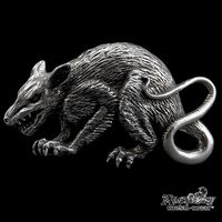 Boucle de Ceinture ' Plague Rat'