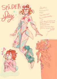 my flower spidersona :D