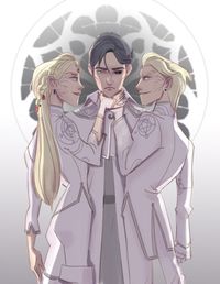 More fanart for “A Darker Shade of Magic!” Holland and the Dane twins