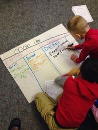 Stuckey in Second: Student Created Anchor Charts: Main Idea and Details